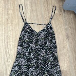 NWT Sadie & Sage Backless Maxi Dress